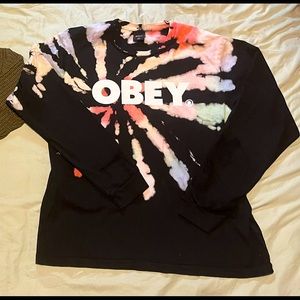 Obey Long Sleeve Shirt